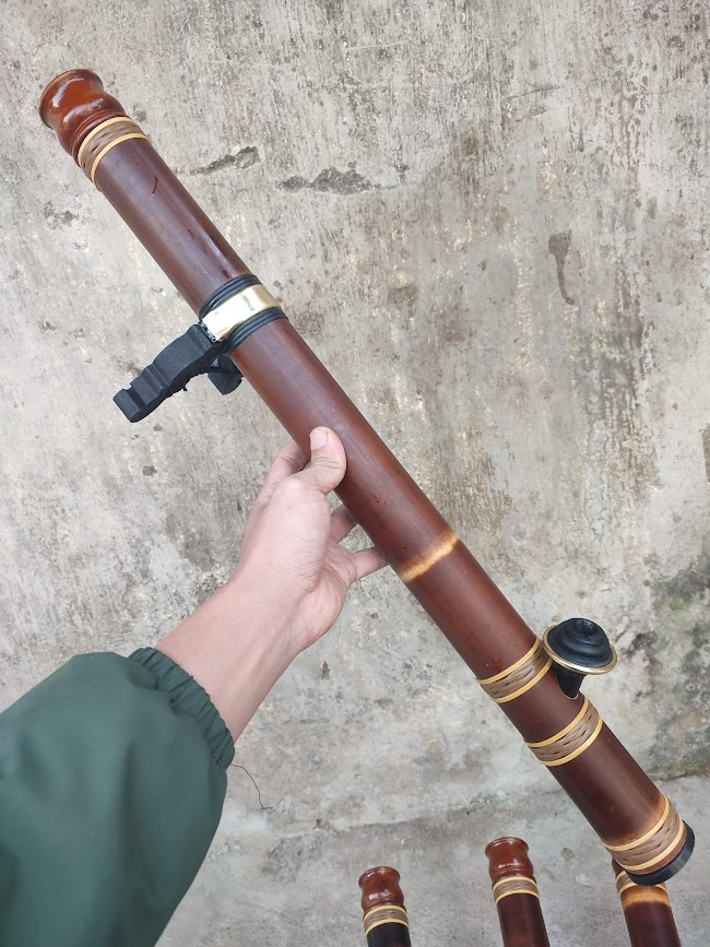 Điếu Cày mây dài 65cm bên mây đẹp