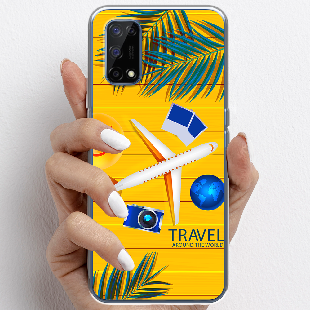 Ốp lưng cho Realme 7 Pro nhựa TPU mẫu Máy bay