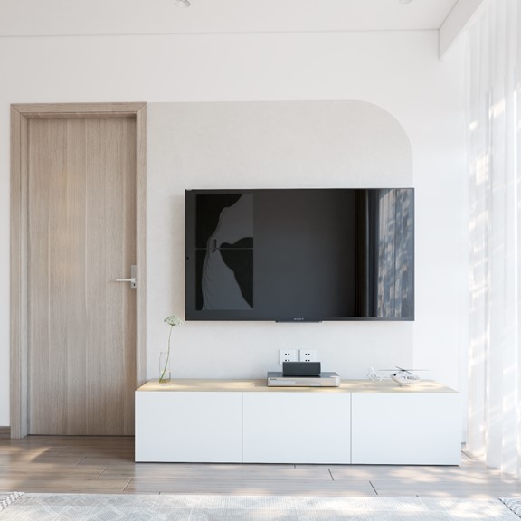 MORA, Kệ TV 3 gian  STO_099, 180x42x38cm