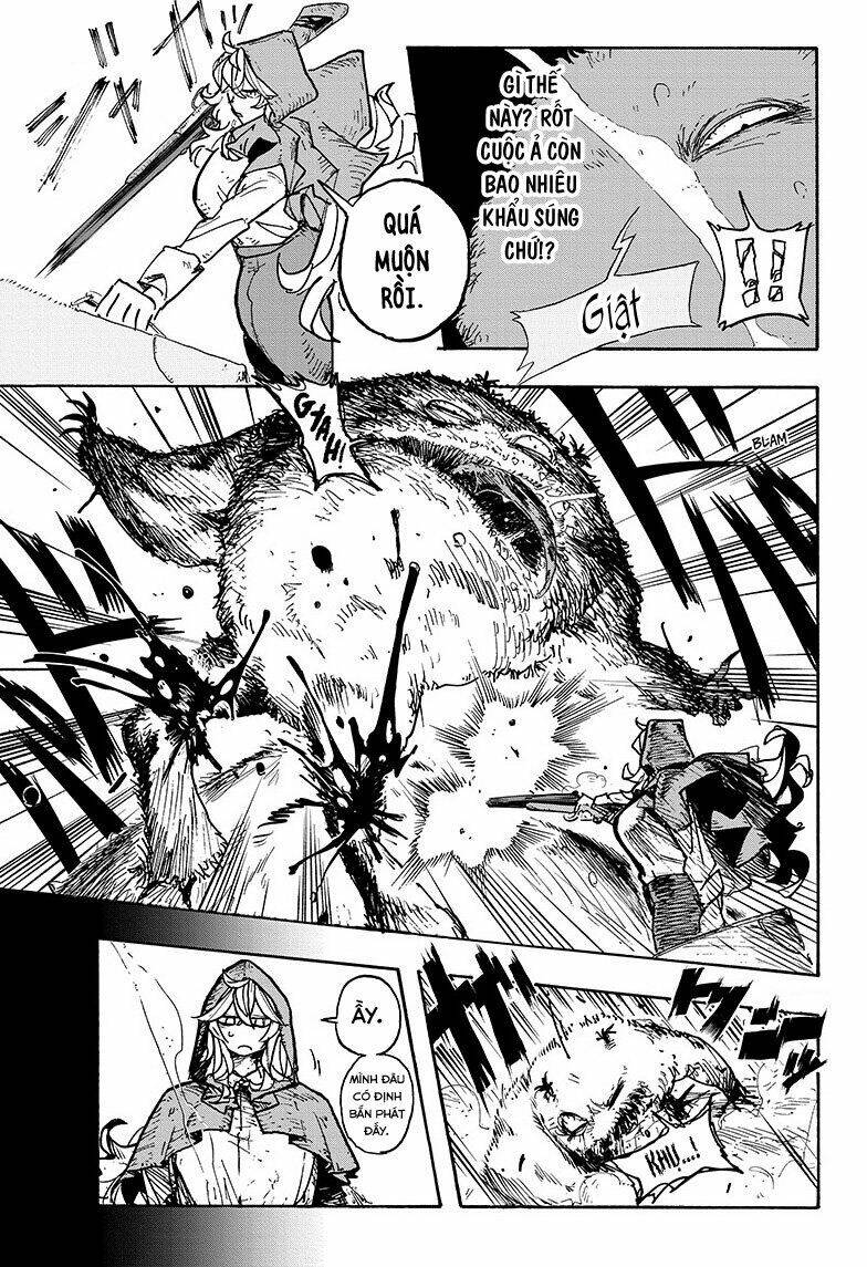 hội thợ săn: khăn đỏ chapter 4 12