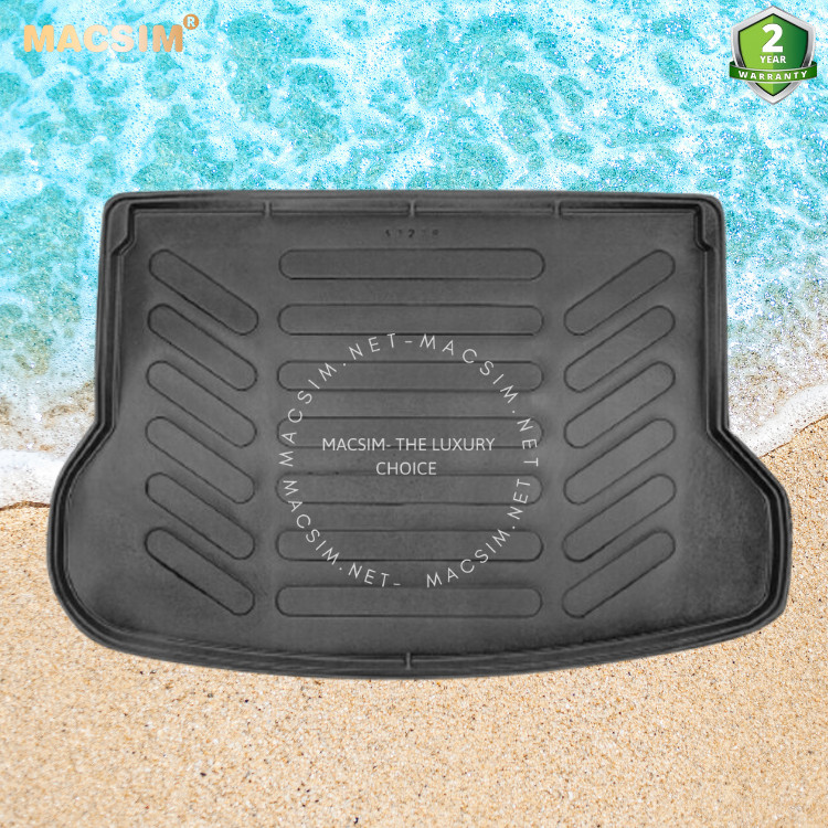 Thảm lót cốp ô tô nhựa TPU Nissan Xtrail  third generation 7 seats 2013 -2021 Nhãn hiệu Macsim