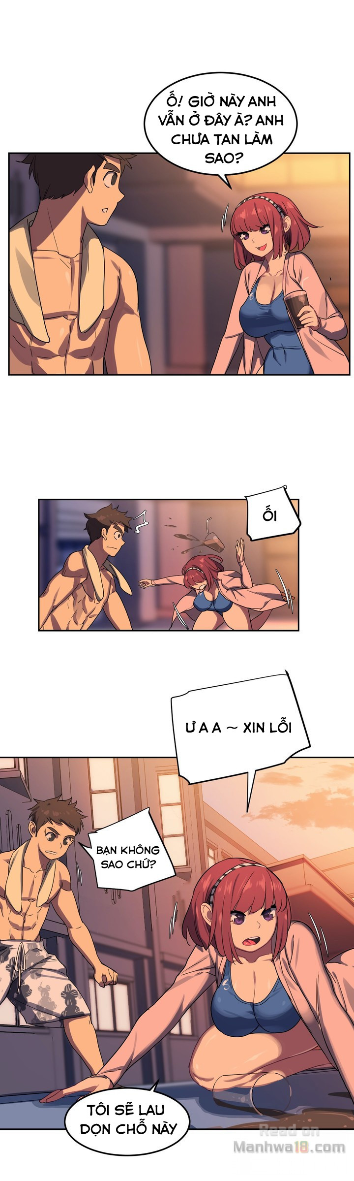 [18] chị gái sexy ở hồ bơi chapter 1 32