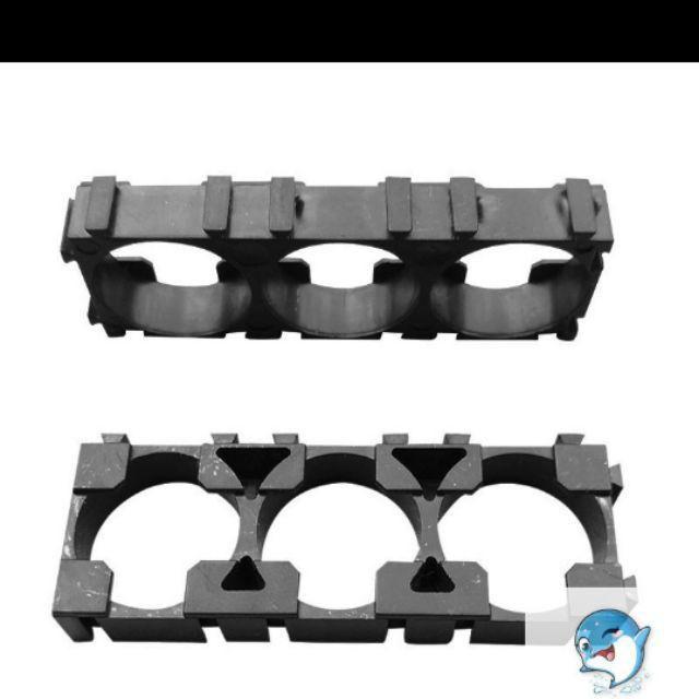 Bộ 10 cái đế 3 pin 18650, khung đế lắp ghép và cố định pin