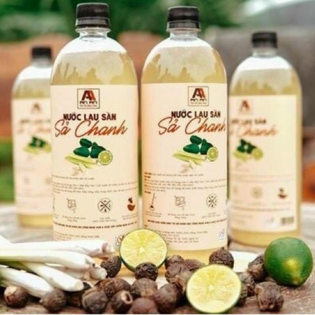 Nước lau nhà thơm mùi sả chanh, Nuoc lau sàn đuổi muỗi và côn trùng tinh dầu Sả chanh AN AN.