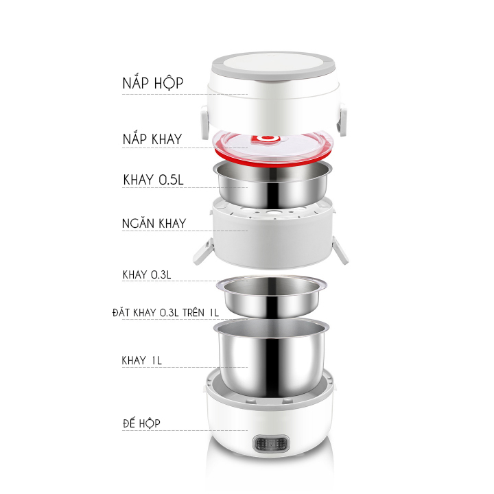 Hộp cơm hâm nóng và giữ nhiệt RW-01