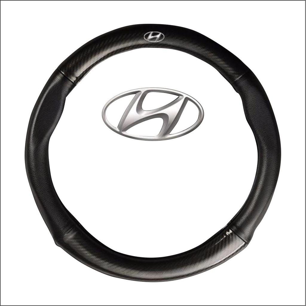 Bọc vô lăng tay lái ô tô logo HONDA Carbon 4S cao cấp bảo hành 12 tháng (Đen)