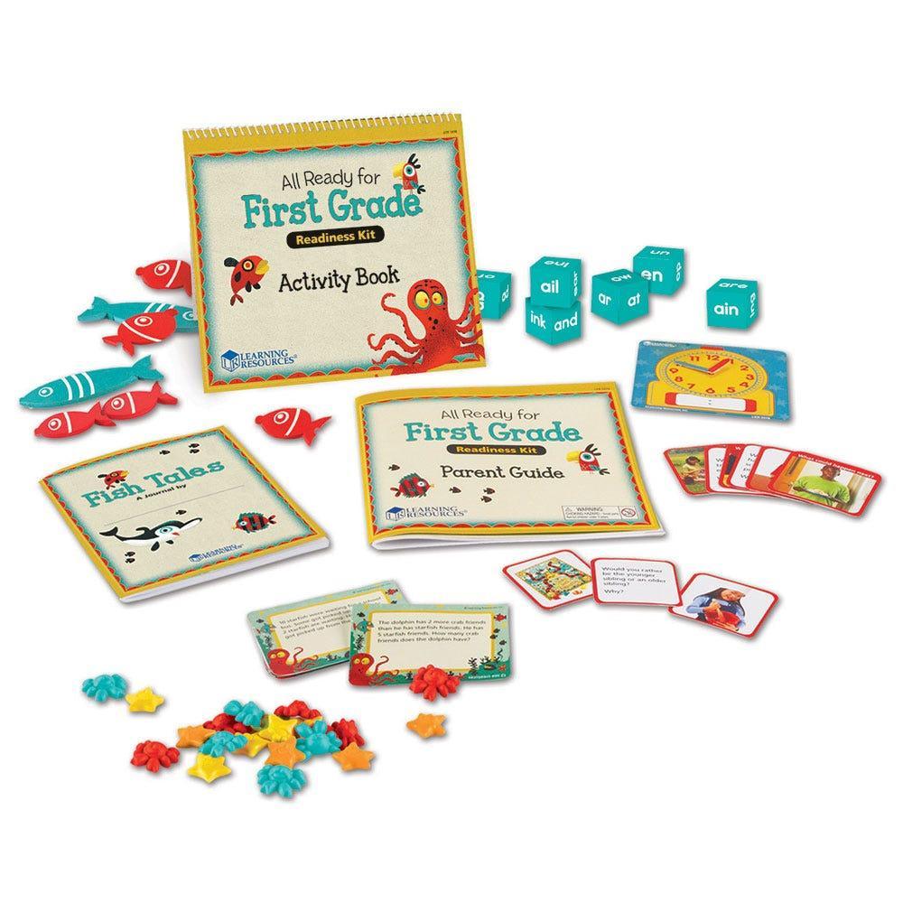 Learning Resources Đồ chơi học tập các kỹ năng lớp Một - All Ready For First Grade Readiness Kit