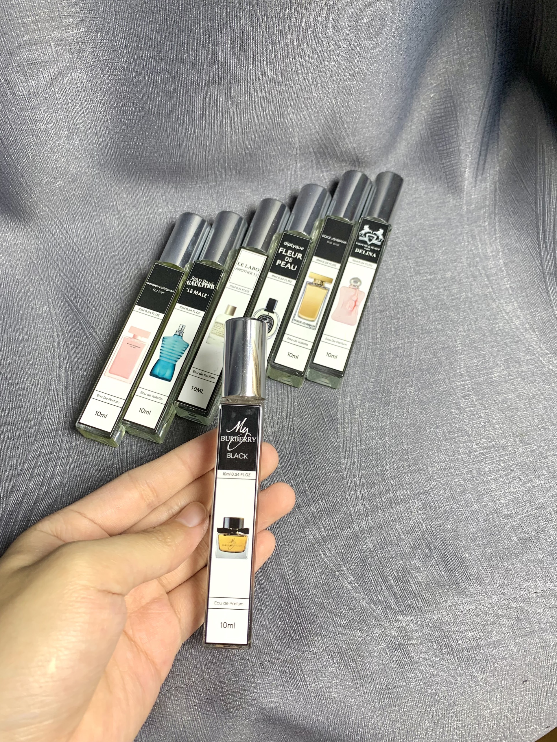 Tinh dầu nước hoa dạng xịt My Bur.ber.ry Bla.ck 10ml (mùi nữ)