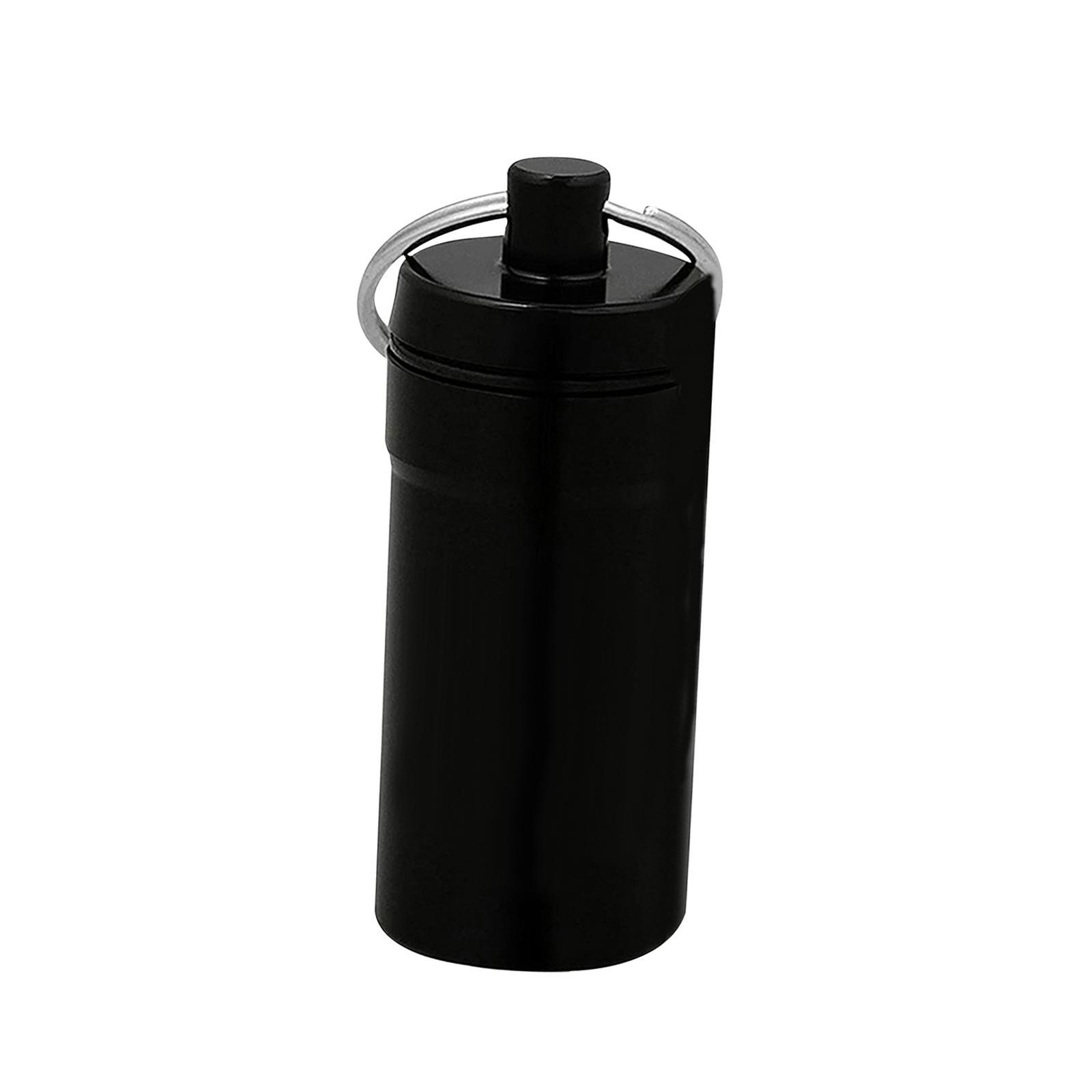 Keychain Holder Box for Pocket Emergency Container Metal Organizer for Camping Hiking Survival Travel