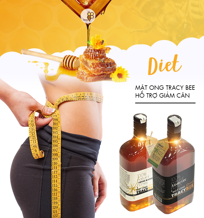 Combo 02 chai mật ong TracyBee