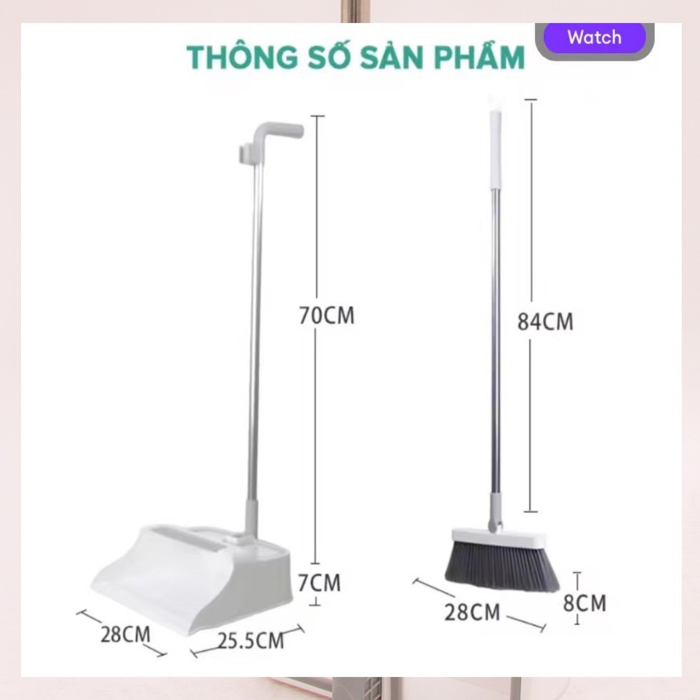 SỐ LƯỢNG CÓ HẠN - Bộ 3 món dụng cụ lau dọn gia đình tiện lơi, thông minh, tiết kiệm thời gian