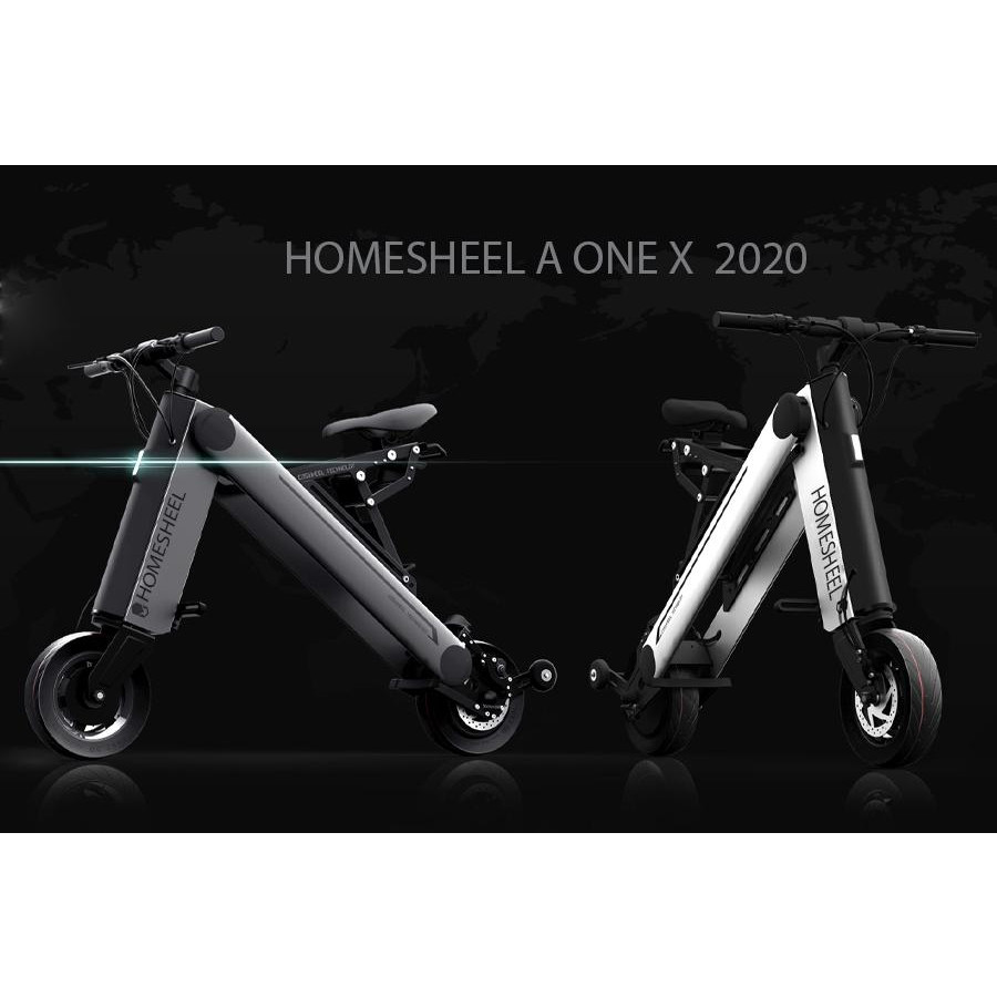 Xe điện thể thao Homesheel AONE X Phiên bản 2020_ màu xám_hàng chính hãng