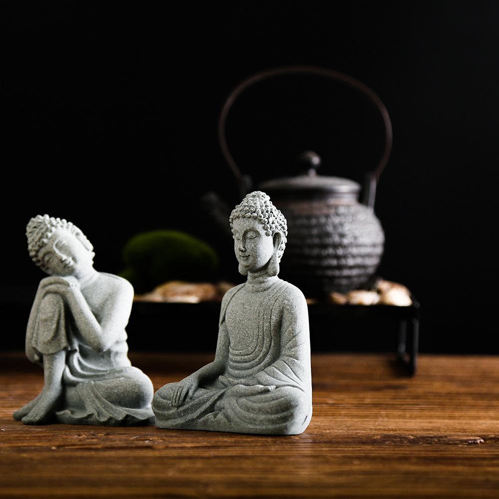 Tượng Phật Trang Trí hồ cá - Terarium - Bán Cạn- Thủy Sinh, Non Bộ, Trang Trí Nhà Cửa - shopleo