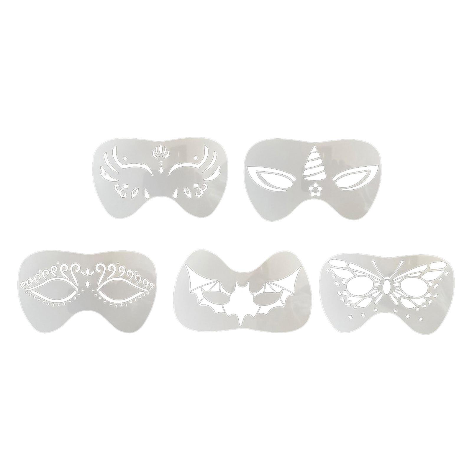 Face Paint Stencils Set for Children Adult DIY Party Supplies Painting