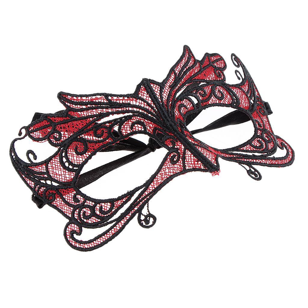 Mask Lace Face Masquerade Eye Women's Party Costume Ball Prom Halloween