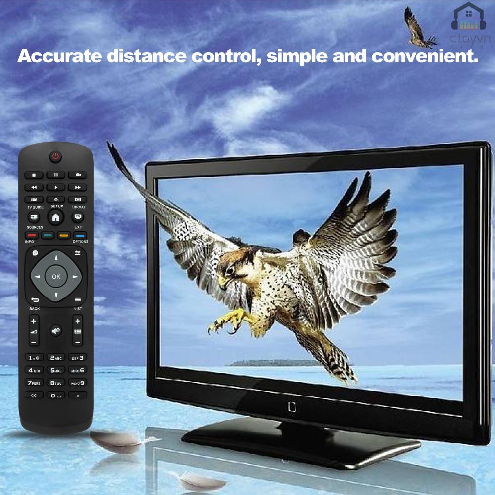 Điều khiển từ xa thông minh cho PHILIPS LCD TV Smart Digital HDTV màu đen