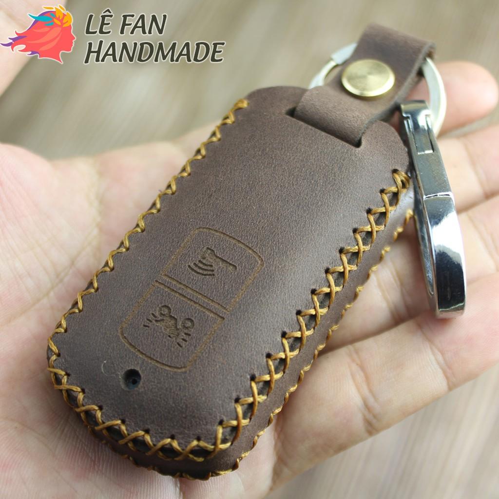 Bao da, bọc da chìa khóa AB, Air Blade, Honda Lead, Vision, Vario, Click handmade
