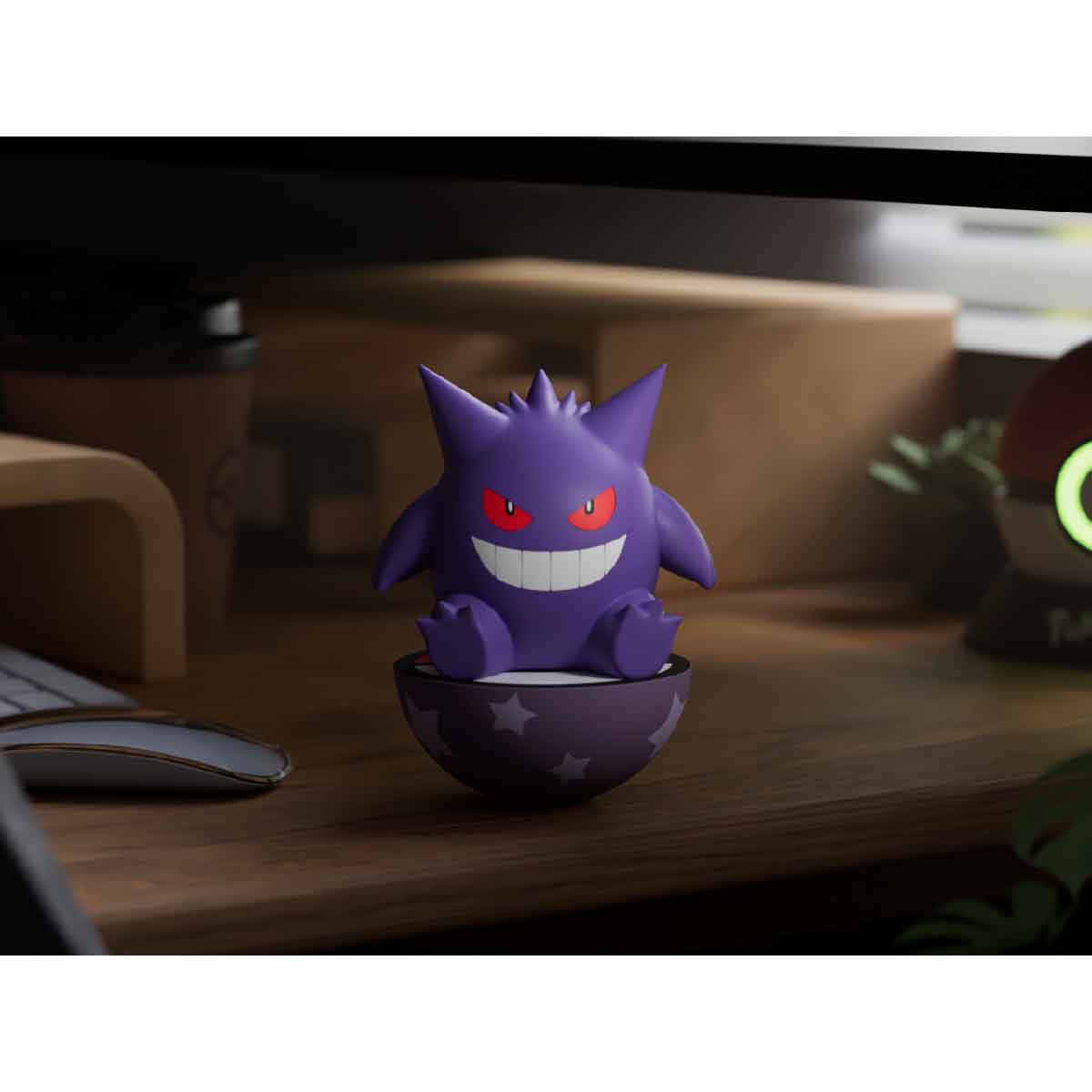 Đồ Chơi Mô Hình Pokemon Lật Đật - Gengar POKEMON TOYS GENGAR/LBW24001