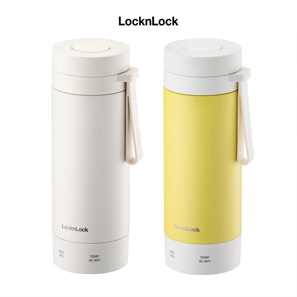 Bình đun giữ nhiệt Locknlock Heating tumbler EJC723IVY - 220-240V, 50-60Hz, 300W - Dung tích 300ml