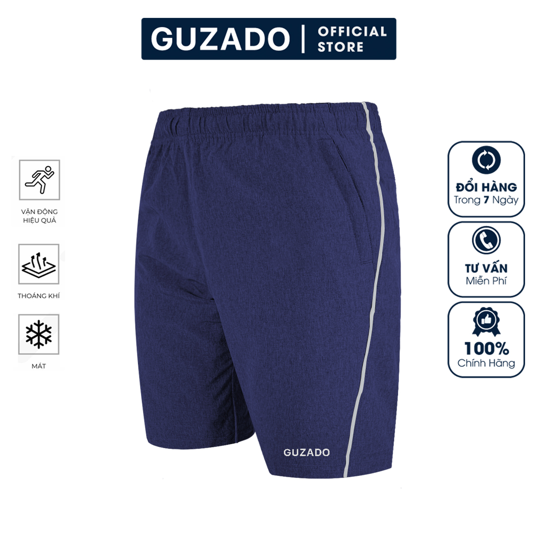 FREE SHIP Quần đùi nam GUZADO (GSR06), Quần short nam mới Không Nhăn không Nhàu, Phong Cách năng động, Form Regular Fit, sản phẩm chất lượng cao