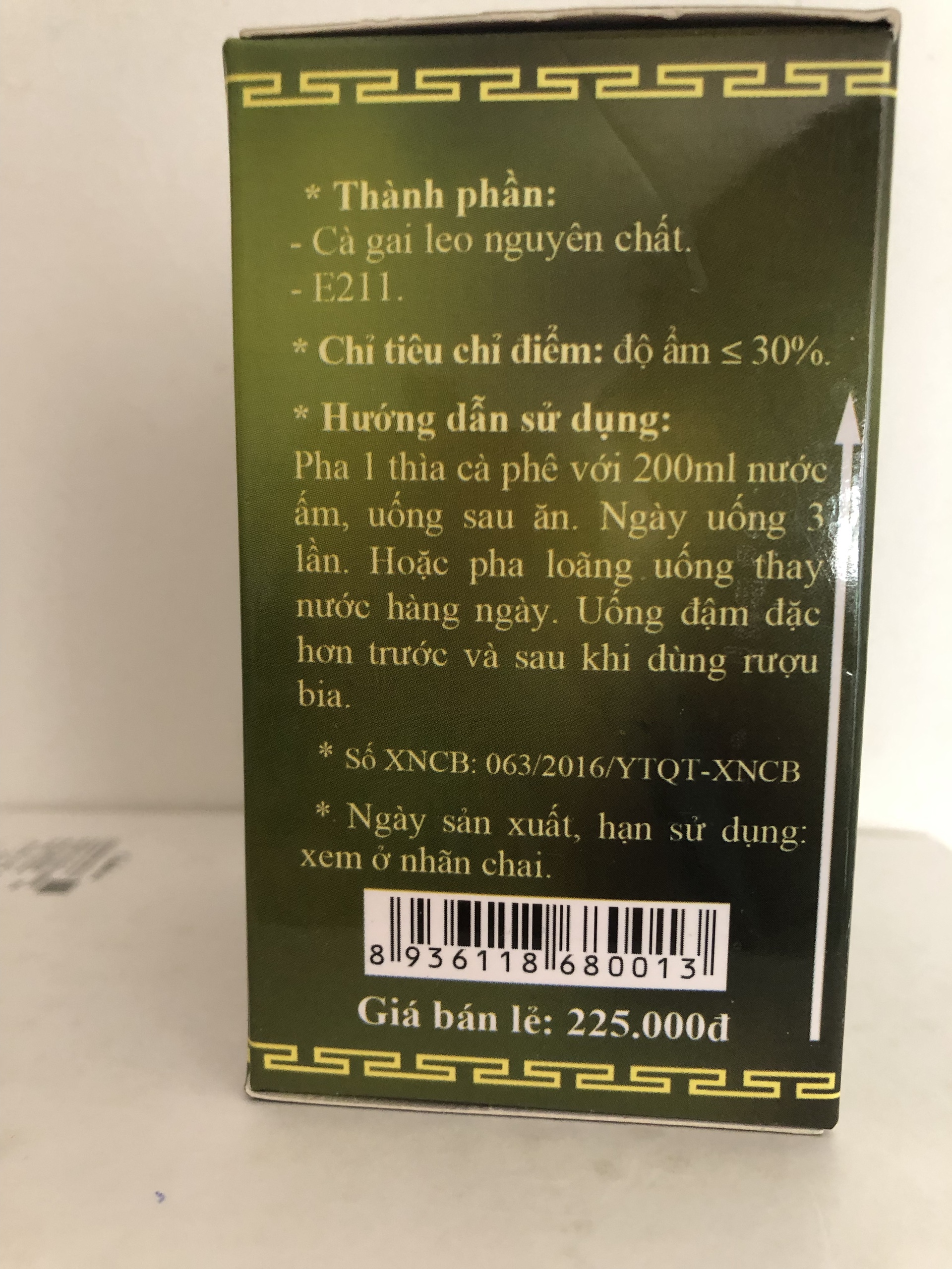 Cao Cà Gai Leo - Giải rượu, hạ men gan cấp tốc, combo 2