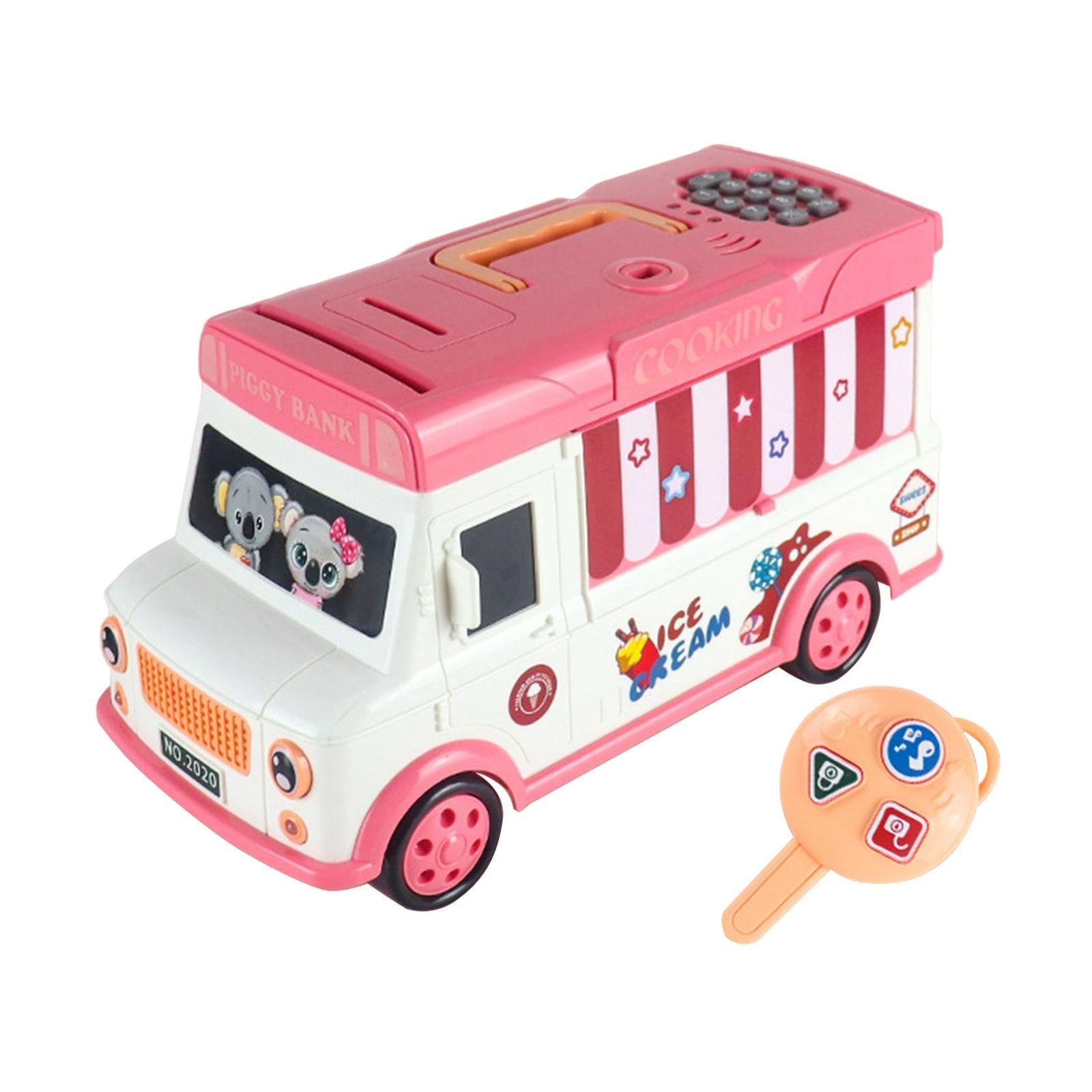 ATM Piggy Money Toy Pretend Password Protection for Girls Boys Holiday Gifts