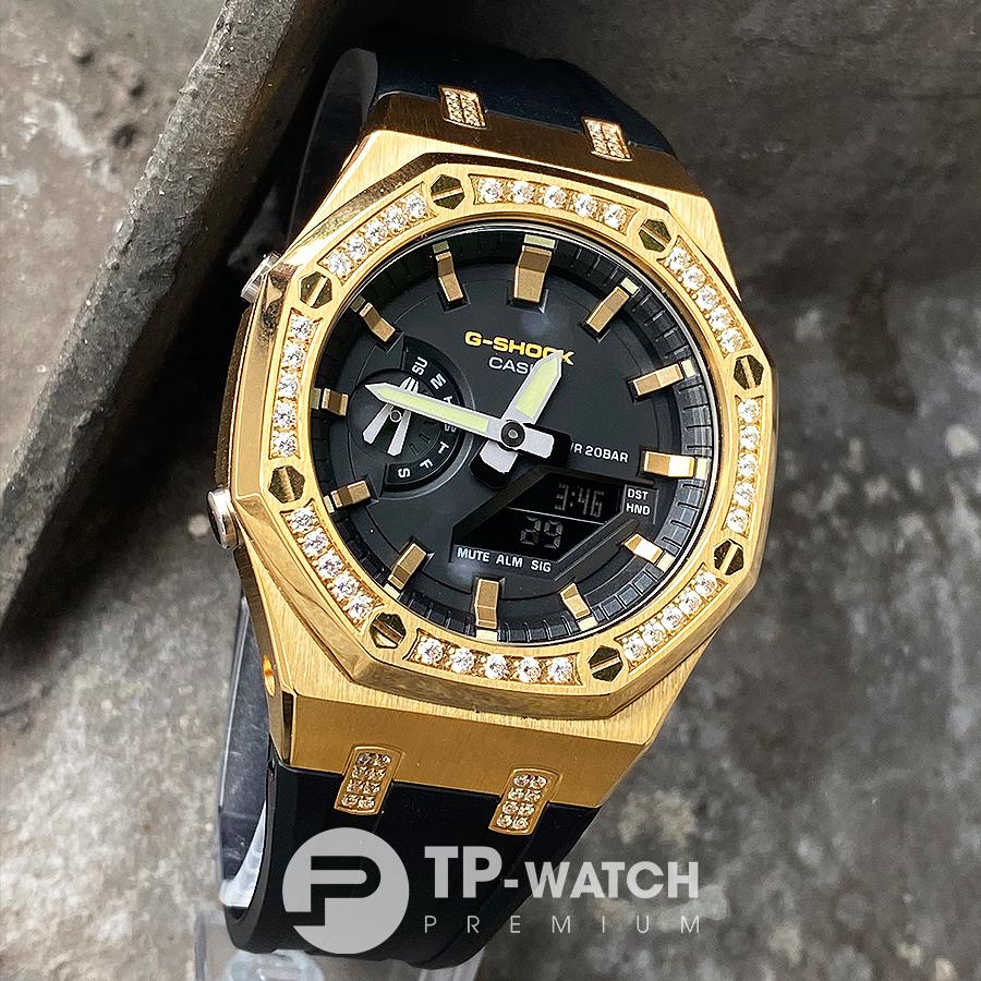 Đồng Hồ Nam Dây Nhựa Casio G-SHOCK GA-2110SU-9A AP CUSTOM GOLDEN DIAMOND x BLACK ROYAL OAK (SPECIAL)