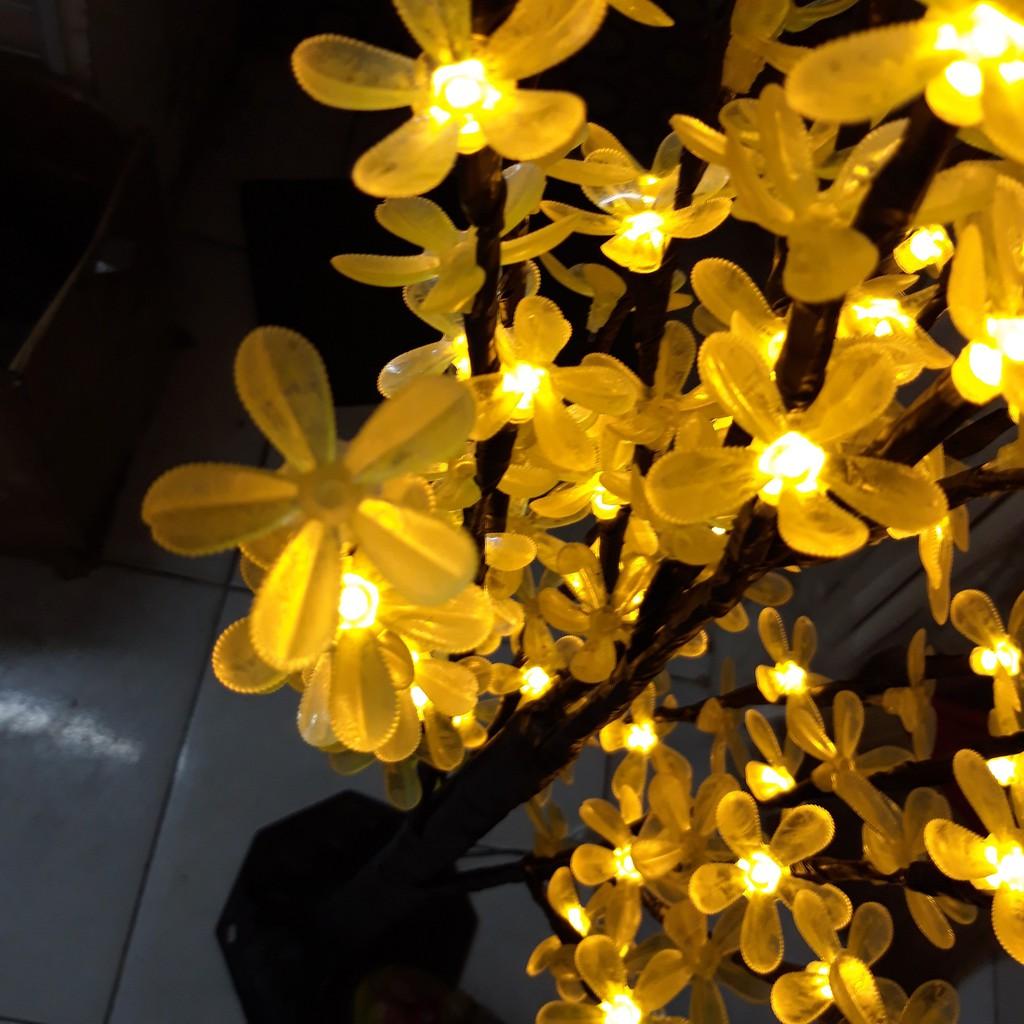 CÂY HOA ĐÀO, HOA MAI ĐÈN LED 1M2 CAO CẤP