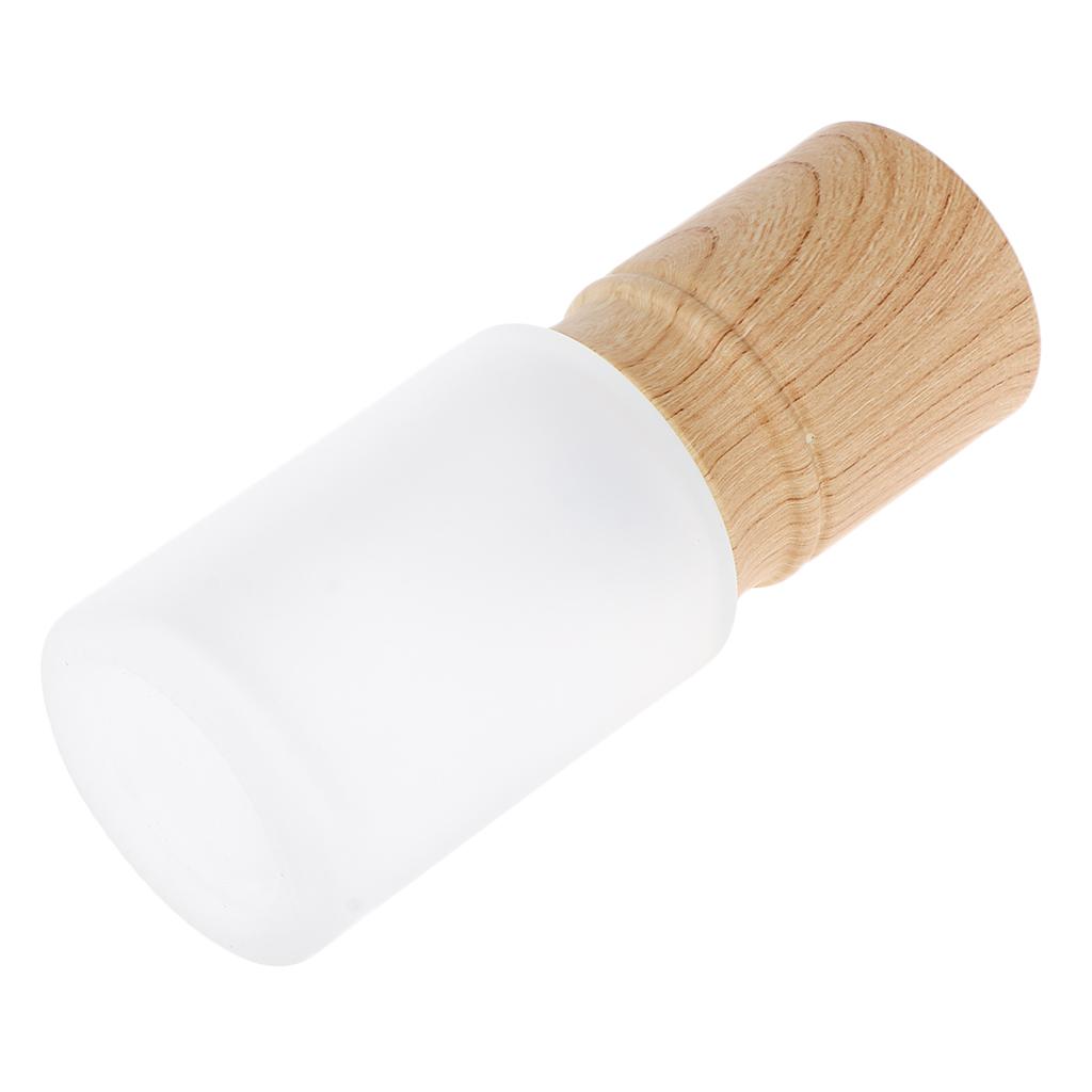 Empty Frosted Glass Spray Bottle Cosmetic Makeup Refillable Travel Perfume Toner Container