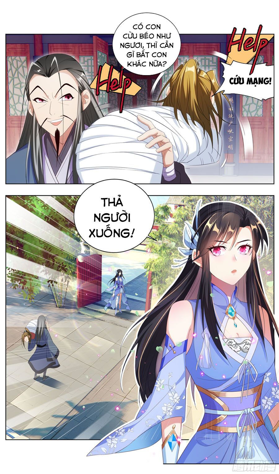 hệ thống ép ta làm nhân vật phản diện chapter 4 9