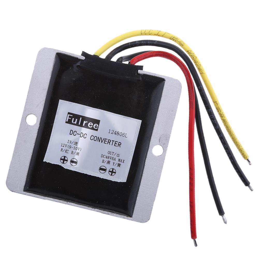 Bộ Chuyển đổi DC / DC 12V / 24V Bước Lên đến Mô-đun Cung Cấp điện Cho Bộ điều Chỉnh Volt 48V / 6A