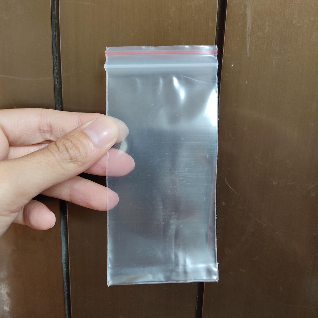 100gr TÚI ZIP chỉ đỏ loại dày đẹp - Ấn vào chọn size - (bịch PE vuốt mép đựng phụ kiện, gia vị, thực phẩm