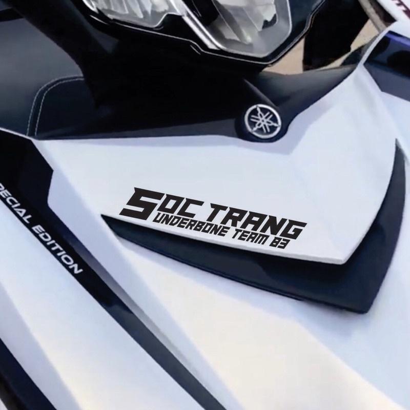 Tem dán xe, sticker dán xe 63 tỉnh thành Việt Nam, Decal cao cấp, bền màu, cắt sẵn - AMCHI PRINTING