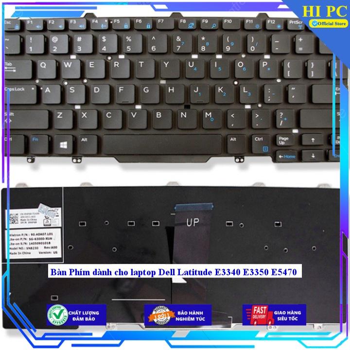 Bàn Phím dành cho laptop Dell Latitude E3340 E3350 E5470 - Hàng Nhập Khẩu