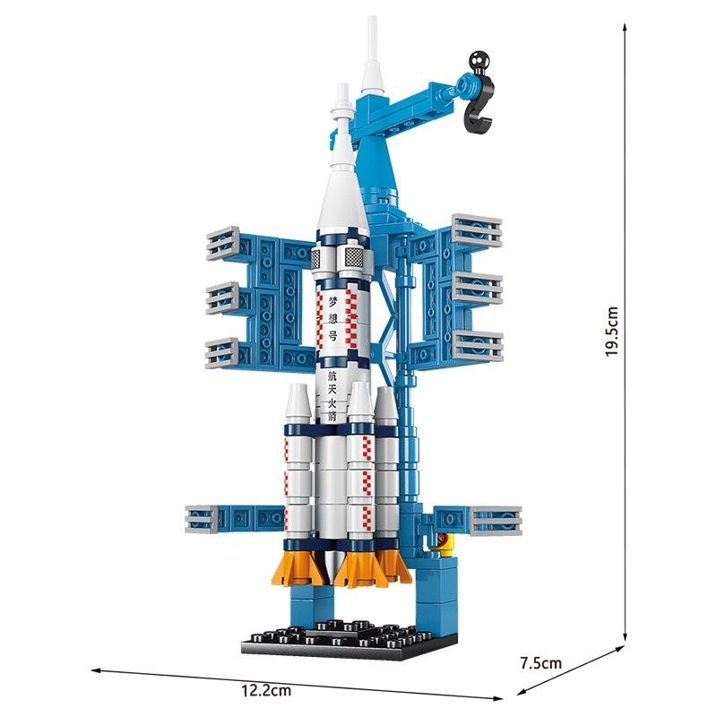 Đồ chơi lắp ráp thông mình cho bé mô hình tên lửa, tàu vũ trụ cao cấp giá lì xì các bé