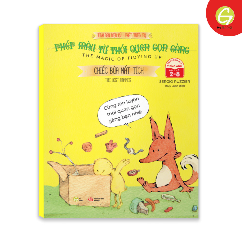 Sách Song ngữ: Tình bạn diệu kỳ - Phát triển EQ : Phép màu từ thói quen gọn gàng