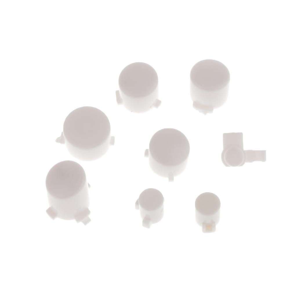 L2 R2 L1 R1  Button D-PAD Mod  for   Wireless Controller White