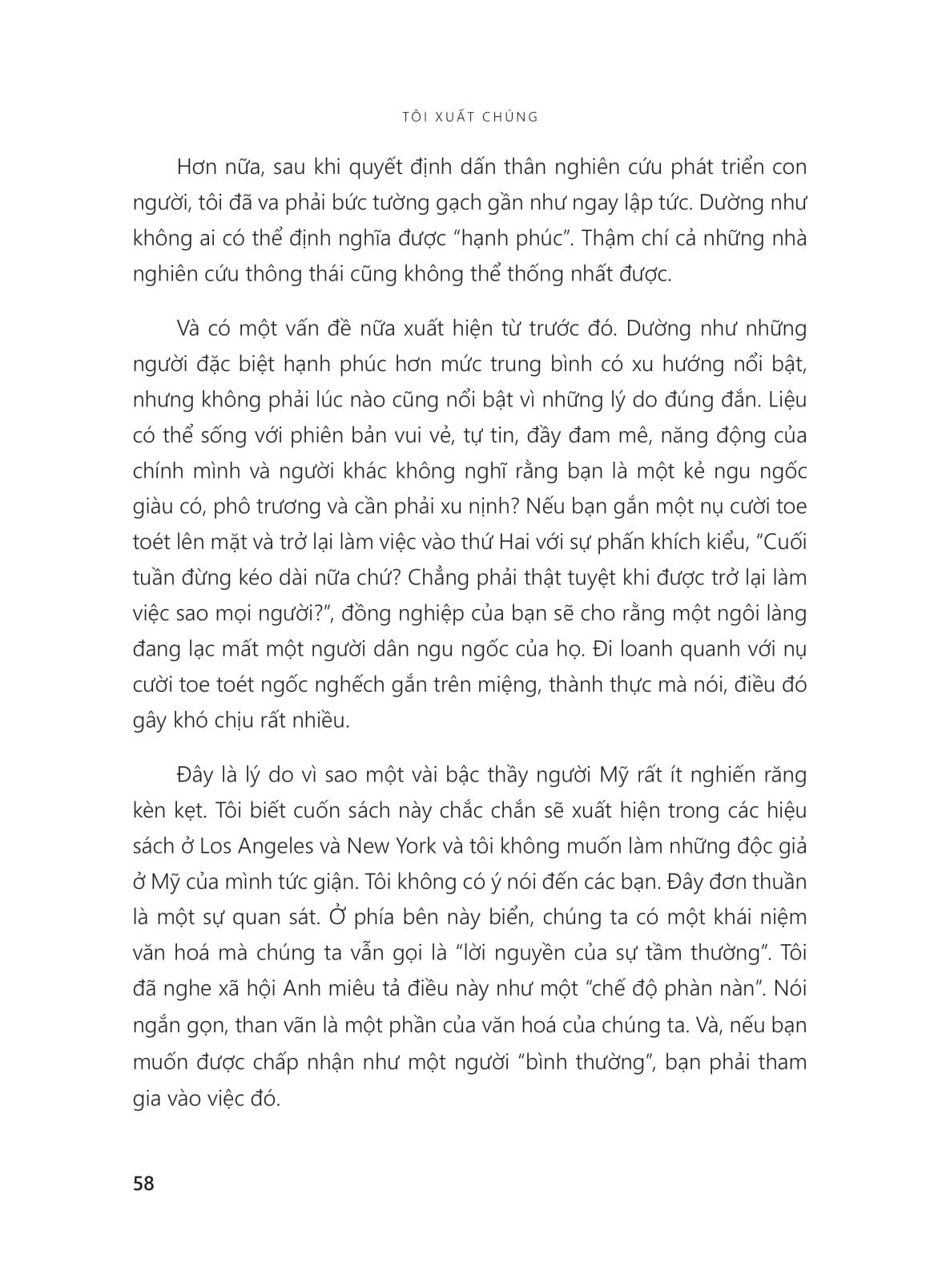 Tôi Xuất Chúng - Tâm Lý Học Tích Cực Cho Người Trẻ