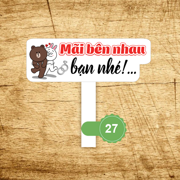 Bảng hashtag chụp ảnh đám cưới MS 27