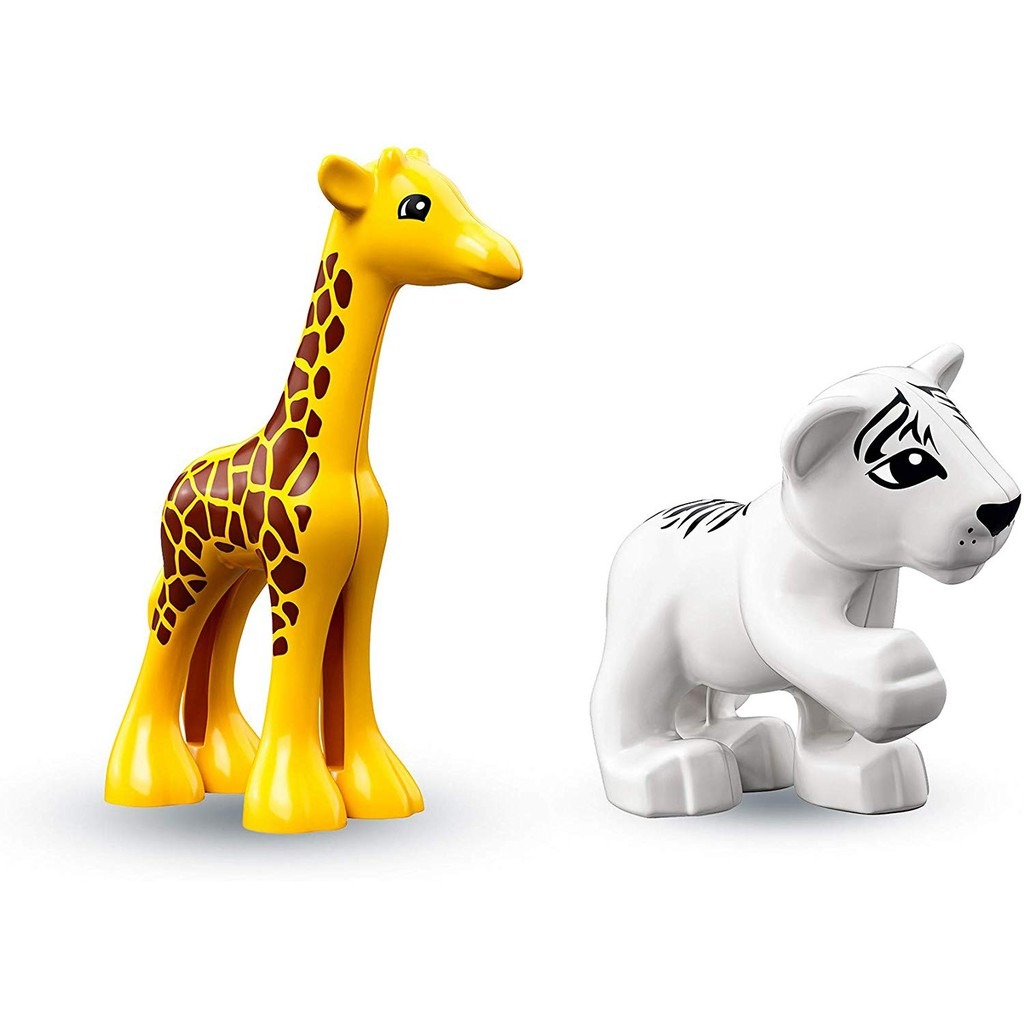 Đồ chơi lắp ráp: Bộ 4 Thú Cưng Hoang Dã của Bé - LEGO DUPLO 10904 ( 9 Chi tiết)