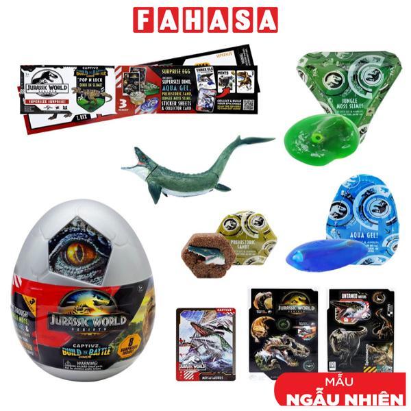Đồ Chơi Trứng Khủng Long Huyền Bí Jurassic World - Captivz New Era - Toy Monster T01533 (Mẫu Sản Phẩm Bên Trong Là Ngẫu Nhiên)