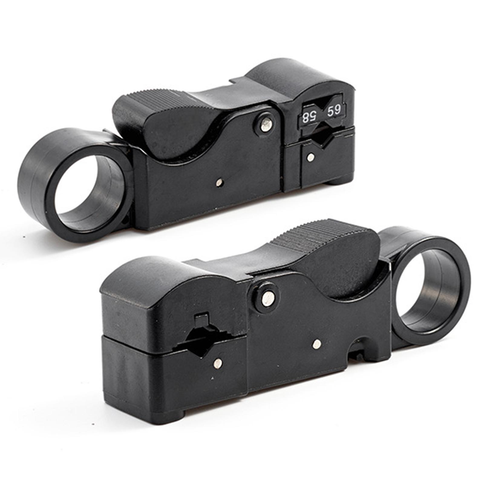 Multifunctional Coaxial Cable Stripper Stripping Plier Wire Stripper for RG3C RG4C