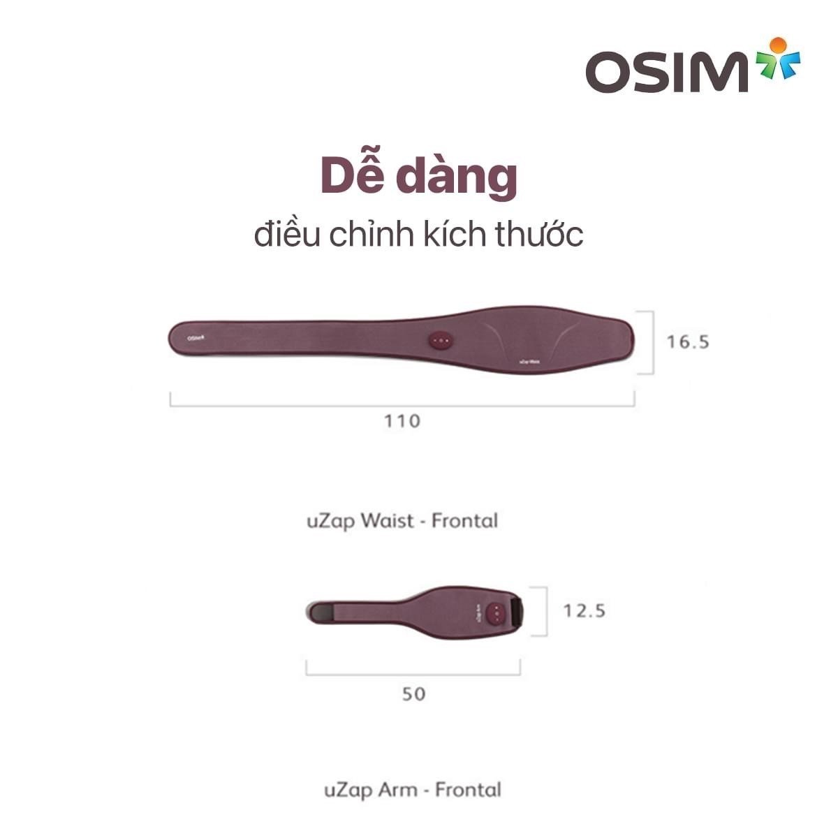 Đai bụng OSIM uZap Waist