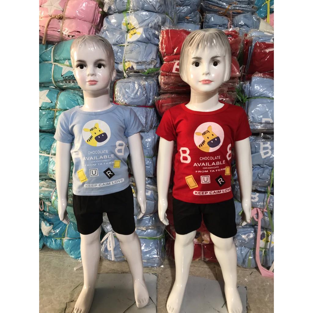 Bộ bé trai bé gái B B dễ thương 8-18kg