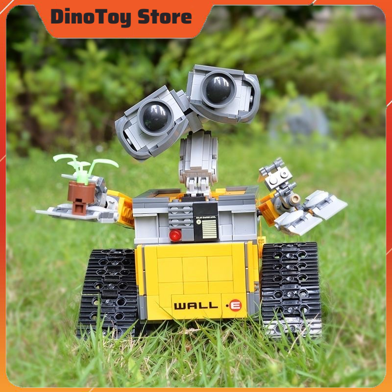 Bộ mô hình xếp hình Robot người máy Wall E