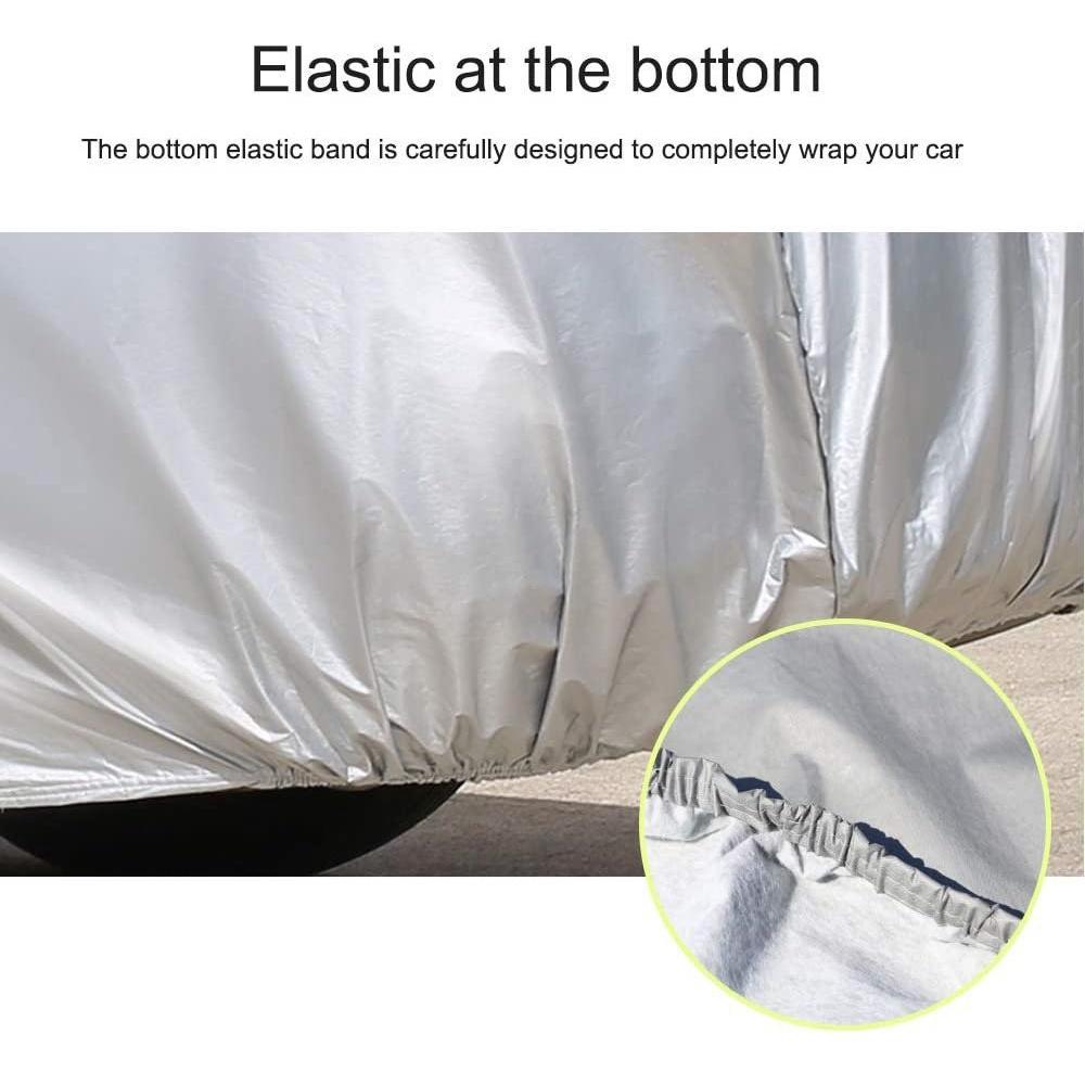 Bạt trùm xe ô tô BMW 5 Series vải dù oxford cao cấp, áo bạt phủ trùm che kín che nắng, mưa bảo vệ oto xe hơi