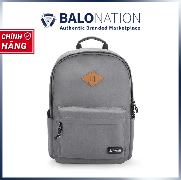 Balo TOMTOC (USA) Unisex travel laptop 13″14″ GRAY A71-E01G01 - Hàng Chính Hãng