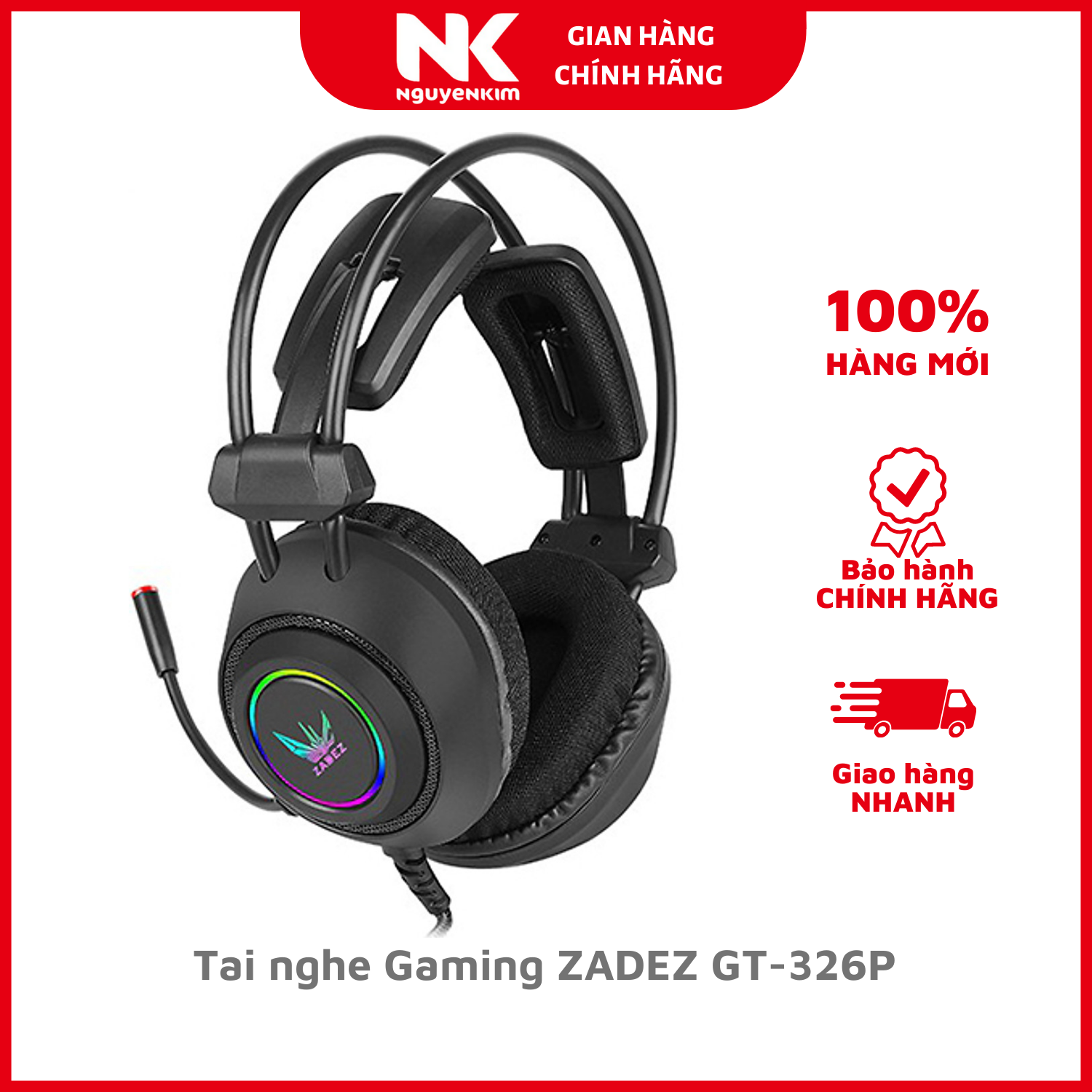 Tai nghe Gaming ZADEZ GT-326P - Hàng chính hãng