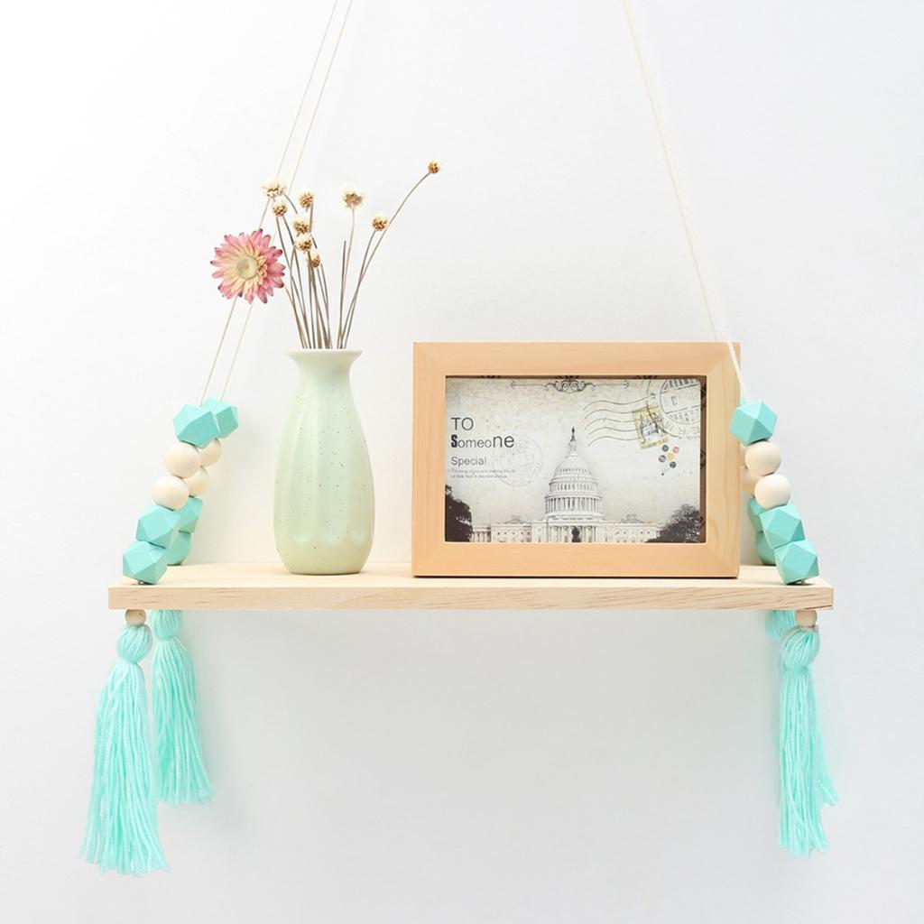 Wall Hanging Wooden Shelves Floating Wall Shelf Home Decor