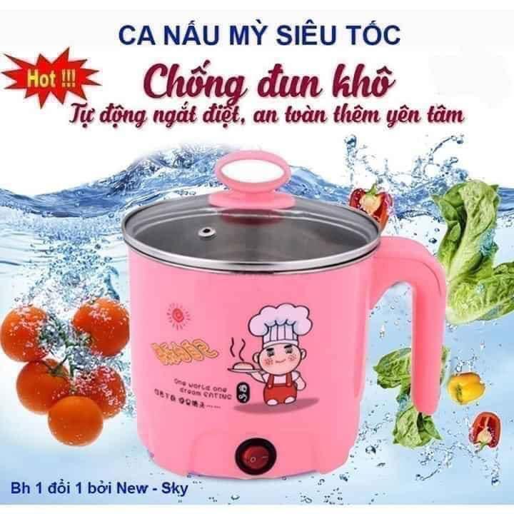 Ca nấu mì lẩu nồi lẩu điện mini